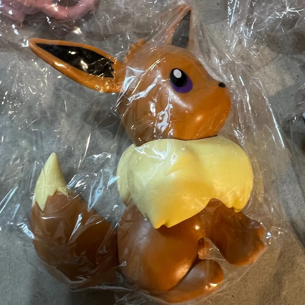 Nintendo Pokemon 12pc Figure Set Multicolor Pikachu Eevee Gengar Lucario Espeon
